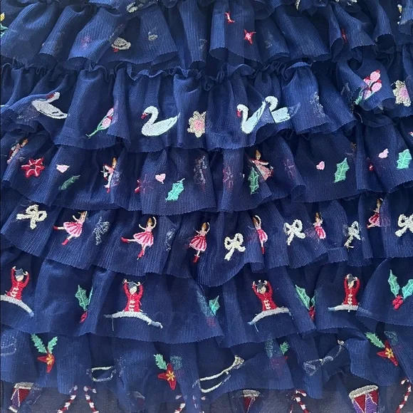mini red rose dress Mini Rose Embroidered Dress Multicolor / Custom